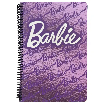 Barbie Purple B/5 Bilježnica na spirali s crtama, 70 listova fotografija proizvoda