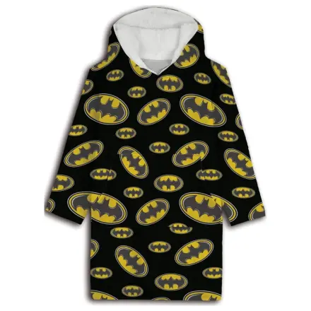 Batman Symbol Plišana deka od flisa koja se može nositi, Pončo 7-14 godina fotografija proizvoda