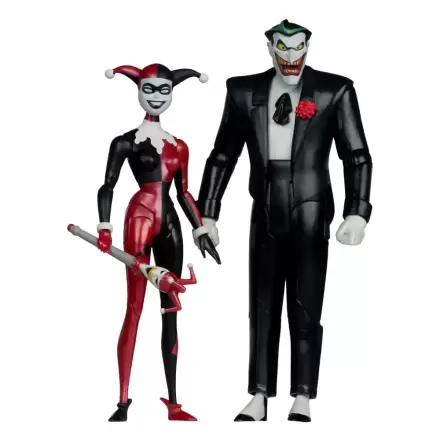 Batman: The Animated Series DC Direct Akcijske figure Harley Quinn & The Joker (Mad Love) (Gold Label) 18 cm fotografija proizvoda