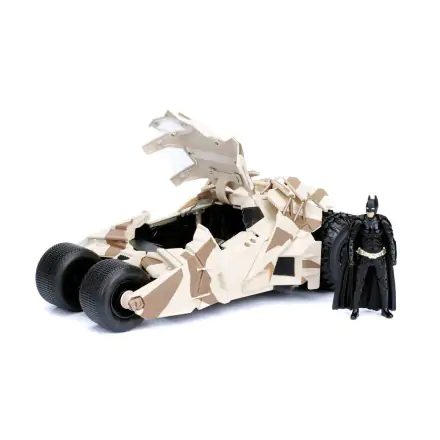 Batman The Dark Knight Metalni Model 1/24 2008 Batmobile Camo s figurom termékfotója