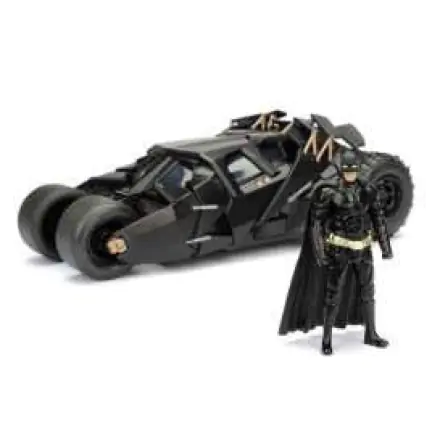 Batman The Dark Knight Lijevani model 1/24 2008 Batmobile s figuricom fotografija proizvoda