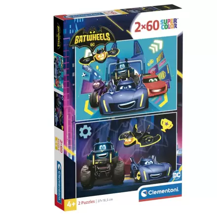 DC Comics Batwheels puzzle 2x60 komada termékfotója