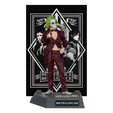 Beetlejuice Beetlejuice Movie Maniacs PVC kipić Beetlejuice 17 cm termékfotója