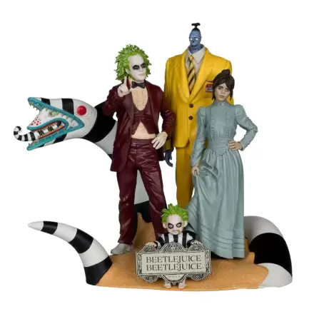 Beetlejuice Beetlejuice Movie Maniacs Pakiranje od 4 PVC statue 15 cm fotografija proizvoda