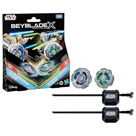 BEYBLADE X Obi-Wan Kenobi 4-60P & General Grievous 3-80HN fotografija proizvoda
