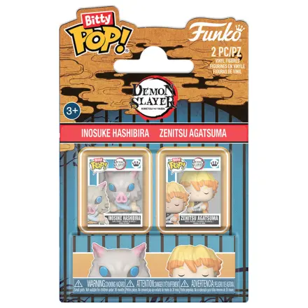 Bitty Funko POP! pakiranje od 2 Demon Slayer Inosuke & Zenitsu fotografija proizvoda