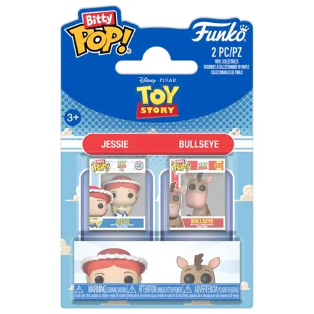 Bitty Funko POP pakiranje 2 figurice Disney Pixar Toy Story Jesse & Bullseye fotografija proizvoda