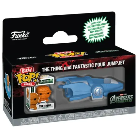 Bitty Funko POP figura Ride Marvel Studios Avengers Doomsday the Thing And Fantastic Four Jump Jet fotografija proizvoda