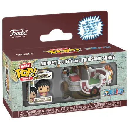 Bitty Funko POP figura Ride One Piece Monkey D. Luffy i Thousand Sunny fotografija proizvoda