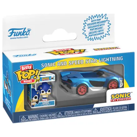 Bitty Funko POP figura Ride Sonic The Hedgehog Sonic and Speed Star w/Sonic Lightning fotografija proizvoda