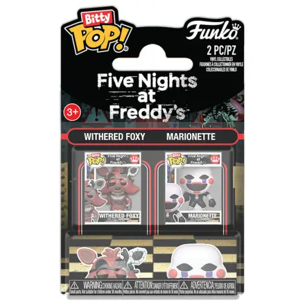Bitty Funko POP figura paket Five Nights at Freddys - Withered Foxy & Marionette fotografija proizvoda