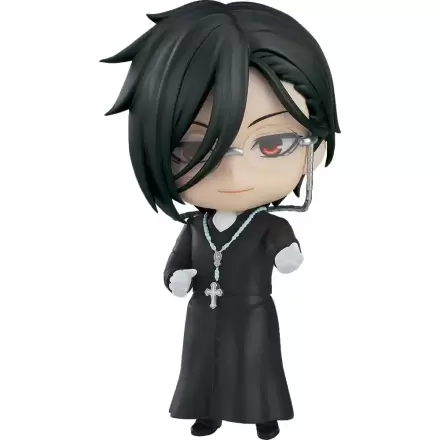 Black Butler: Boarding School Arc Nendoroid akcijska figura Sebastian Michaelis: Sapphire Owl Ver. 10 cm termékfotója