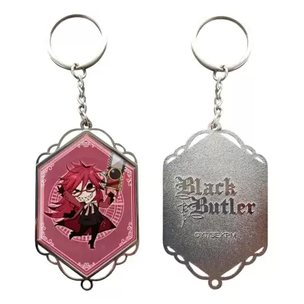 Black Butler PVC Privjesak za ključeve Grell termékfotója