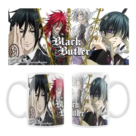 Black Butler keramička šalica Sebastian, Grell, Ash, Ciel termékfotója