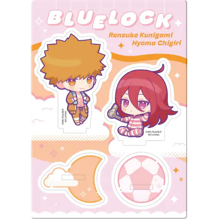 Blue Lock Akrilni stalak Buddycolle Laku noć Ver. 2 Rensuke Kunigami & Hyoma Chigiri 14 cm termékfotója