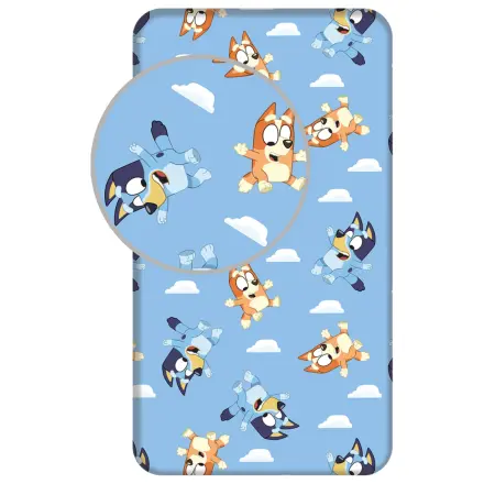 Bluey Clouds  plahta s gumicom 90x200 cm fotografija proizvoda