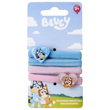 Bluey Heart set od 4 gumice za kosu fotografija proizvoda