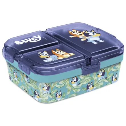 Bluey Leaves kutija za ručak s više pretinaca, XL kutija za sendvič fotografija proizvoda