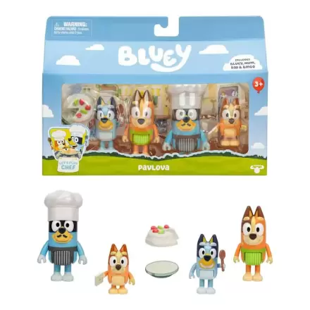 Bluey Lets Play Chef pakiranje 4 figure fotografija proizvoda