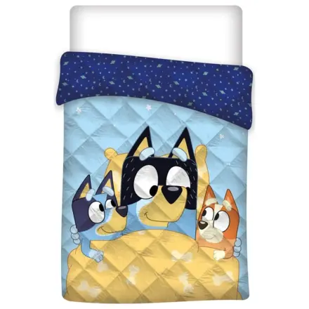 Bluey Sleep proštepani prekrivač za krevet fotografija proizvoda