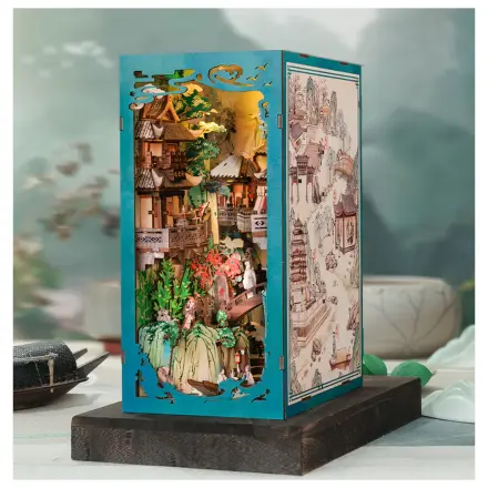 BOOK NOOK KIT DIY Su Dongpo's Life 280 komada + LED Light komplet za izgradnju fotografija proizvoda