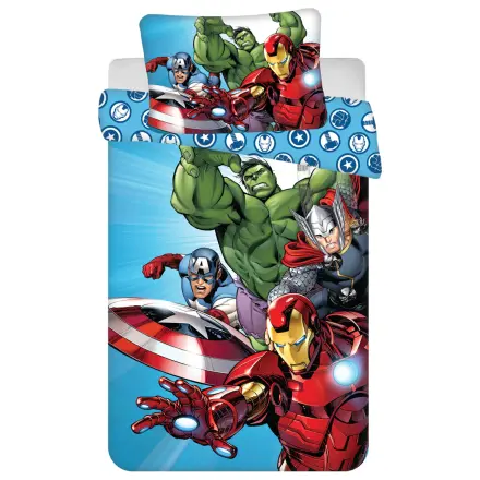 Avengers svjetloplava navlaka za poplun za djecu, predškolski uzrast fotografija proizvoda