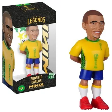 BRAZIL Roberto Carlos Figura Minix World Legends Cup 12 cm fotografija proizvoda