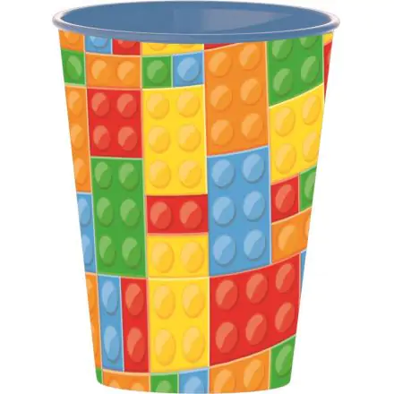 Bricks, Lego Pattern Plastic Tumbler 260 ml fotografija proizvoda