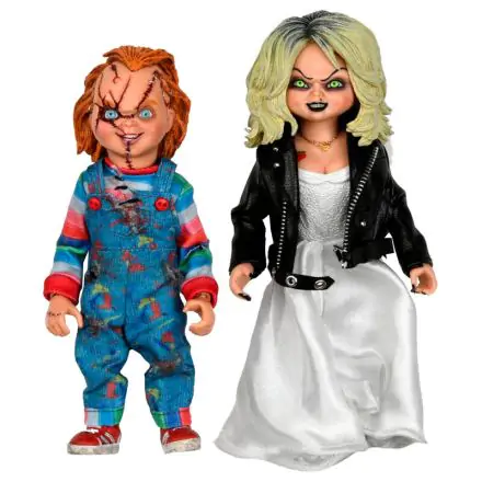 Bride of Chucky Clothed akcijska figura 2-Pack Chucky & Tiffany 14 cm fotografija proizvoda