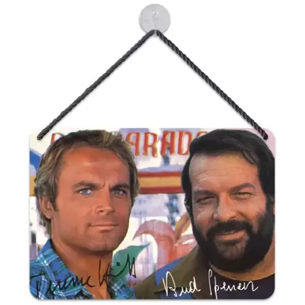 Bud Spencer & Terence Hill Limena ploča Autogram 16,5 x 11,5 cm termékfotója