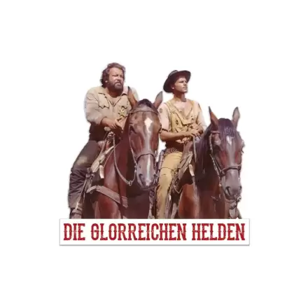 Bud Spencer & Terence Hill 3D metalna ploča Die glorreichen Helden 45 x 45 cm fotografija proizvoda