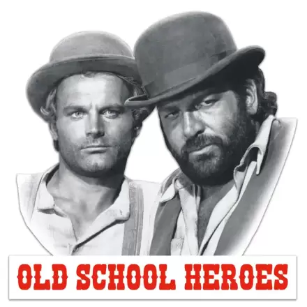 Bud Spencer & Terence Hill 3D limena ploča Old School Heroes 45 x 45 cm termékfotója