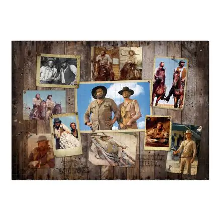 Bud Spencer & Terence Hill Jigsaw Puzzle Western Photo Wall (1000 dijelova) termékfotója