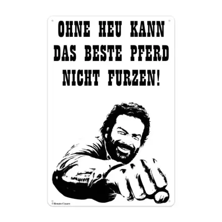 Bud Spencer Metalna tabla Pferd Faust 20 x 30 cm fotografija proizvoda