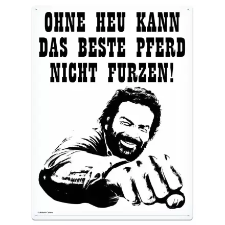 Bud Spencer Metalna Znak Pferd Faust 30 x 40 cm fotografija proizvoda