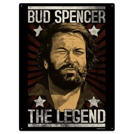 Bud Spencer Metalna Ukrasna Ploča The Legend 20 x 30 cm termékfotója