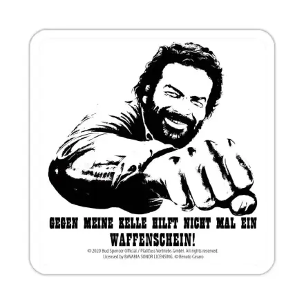 Bud Spencer Tin podmetači Kelle 10 x 10 cm fotografija proizvoda