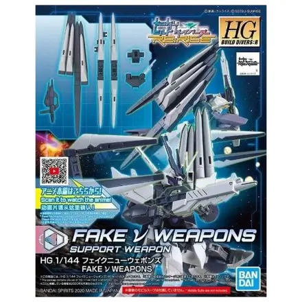 BUILD DIVERS HGBD:R 1/144 Fake ν Weapons Model Komplet fotografija proizvoda