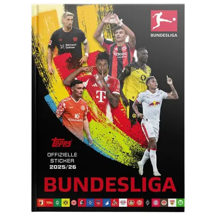Bundesliga 2025/26 Sticker Collection Album Tvrdi uvez *Njemačka verzija* fotografija proizvoda