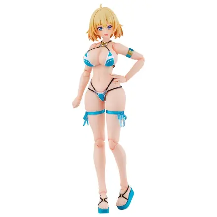 Bunny Suit Planning Figma Akcijska figura Sophia F. Shirring: Swimsuit Ver. 15 cm fotografija proizvoda