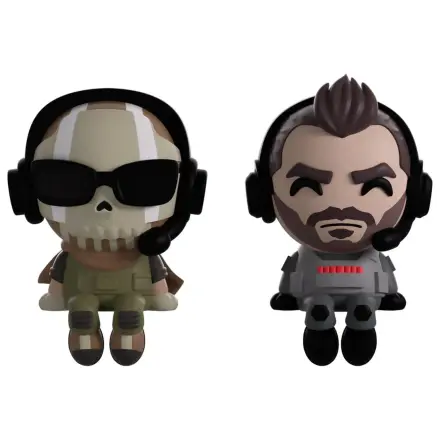 Call of Duty Vinyl Figure Ghost & Soap Monitor Buddiez 7 cm fotografija proizvoda