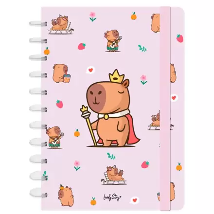 Capibara Majesty A4 bilježnica fotografija proizvoda