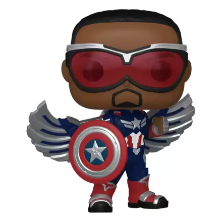 Captain America Brave New World Funko POP! Movies Vinyl Figura Captain America 9 cm termékfotója