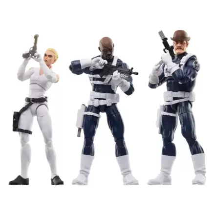 Captain America Marvel Legends akcijska figura 3-Pack S.H.I.E.L.D. 15 cm termékfotója