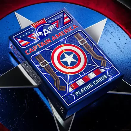 Captain America Karte za igranje Patriotic Design fotografija proizvoda
