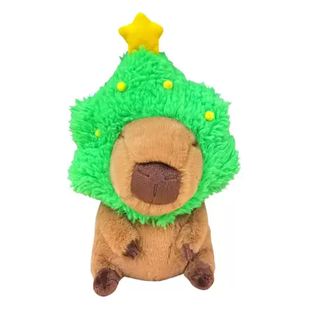 Capybara plišana figura kapibare s božićnim drvcem 32 cm fotografija proizvoda