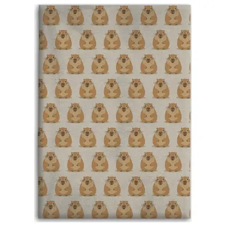 CAPYBARA Flannel deka 110x150cm fotografija proizvoda