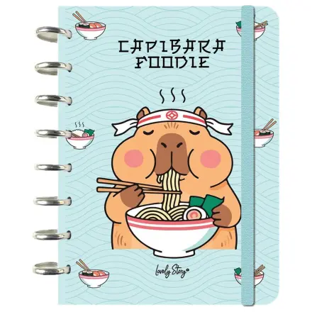 Capybara Foodie A5 bilježnica fotografija proizvoda