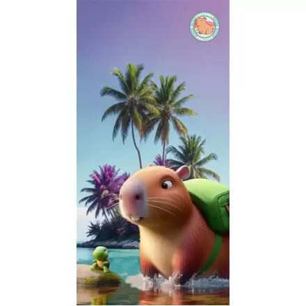 Kapibara microfibre ručnik za plažu fotografija proizvoda