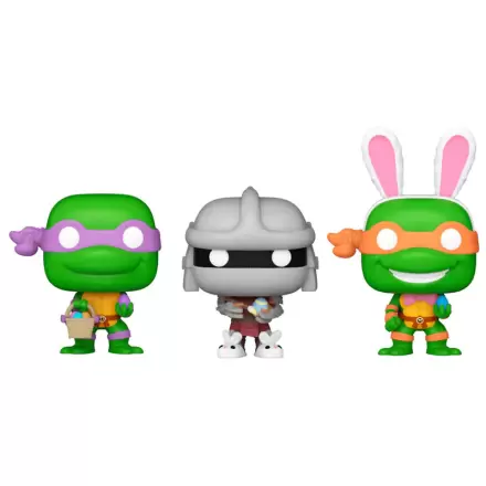 Carrot Pocket POP blister 3 figure Ninja Turtles Donatello Shredder Michelangelo termékfotója